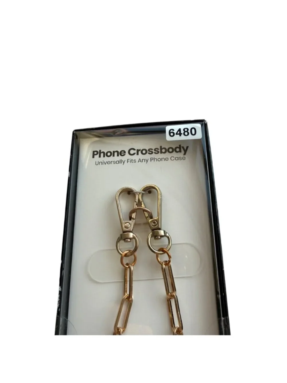 Phone Crossbody Strap Universal Case Lanyard Necklace Attachment Gold Chain NEW